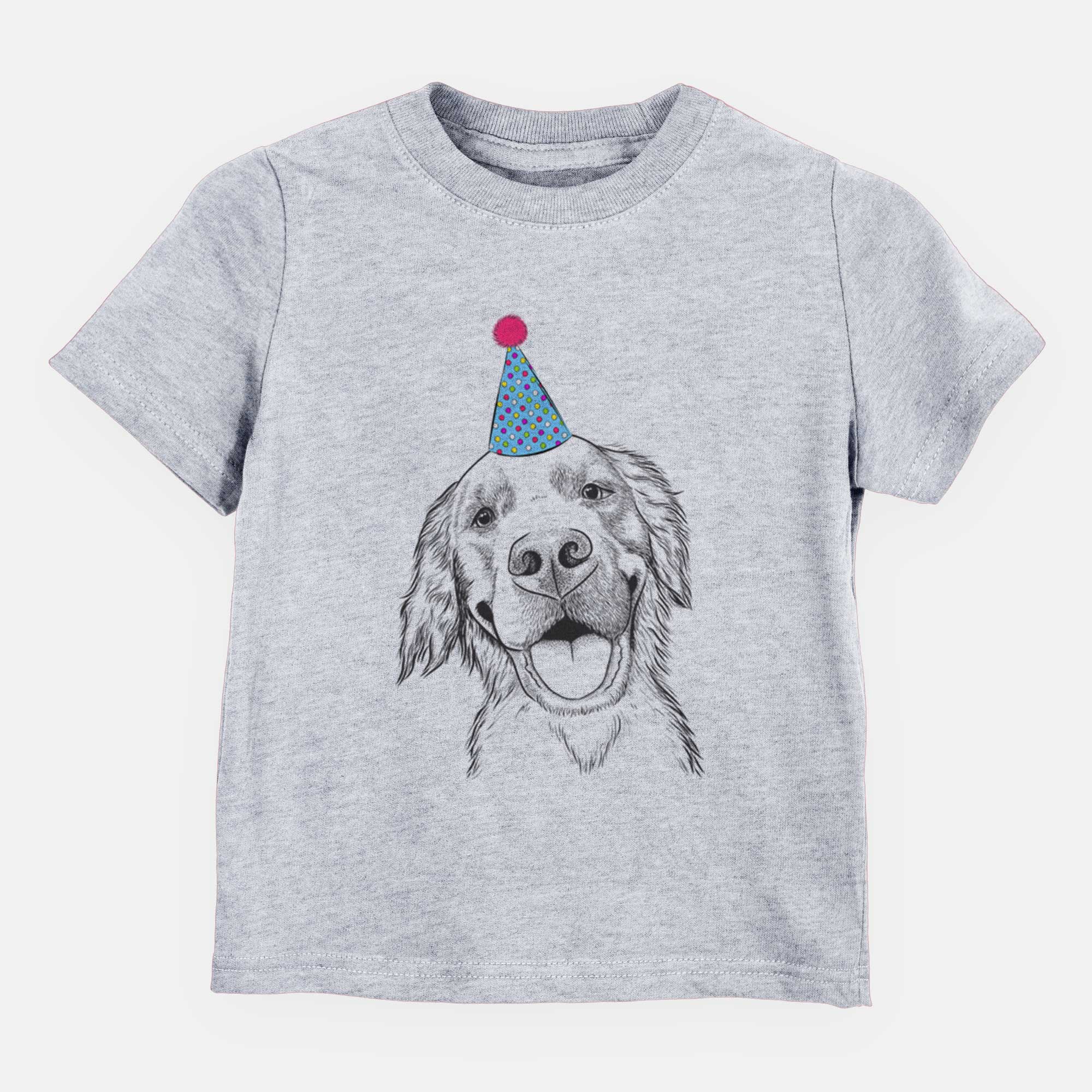 Birthday Jordy the Golden Retriever - Kids/Youth/Toddler Shirt