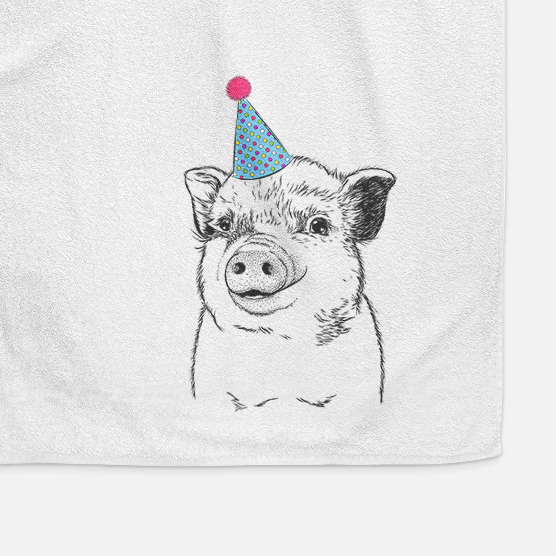 Kevin the Spotted Pig Decorative Hand Towel