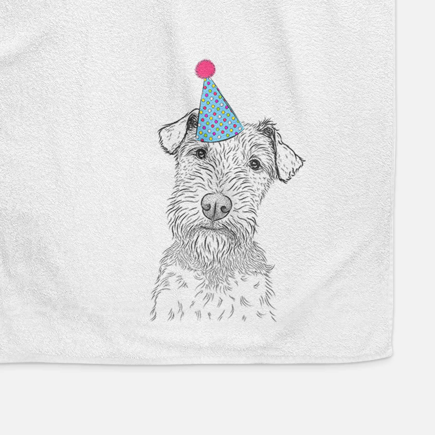 Kiara the Welsh Terrier Decorative Hand Towel