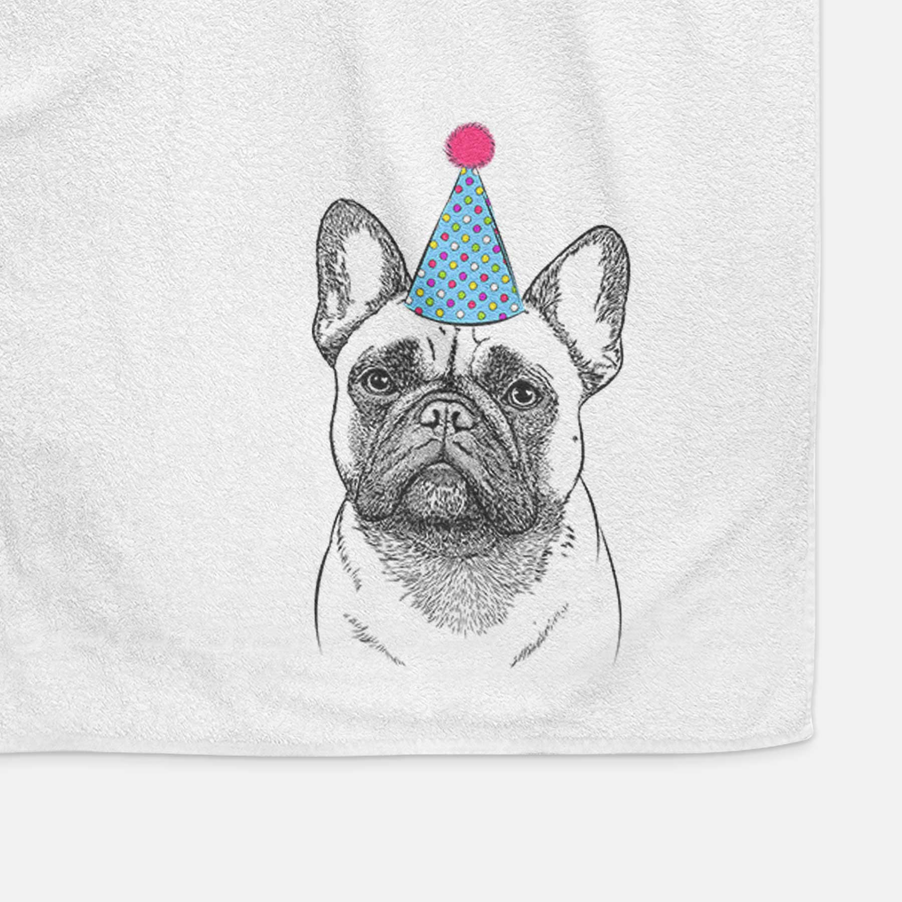 Kingsleigh the French Bulldog Decorative Hand Towel