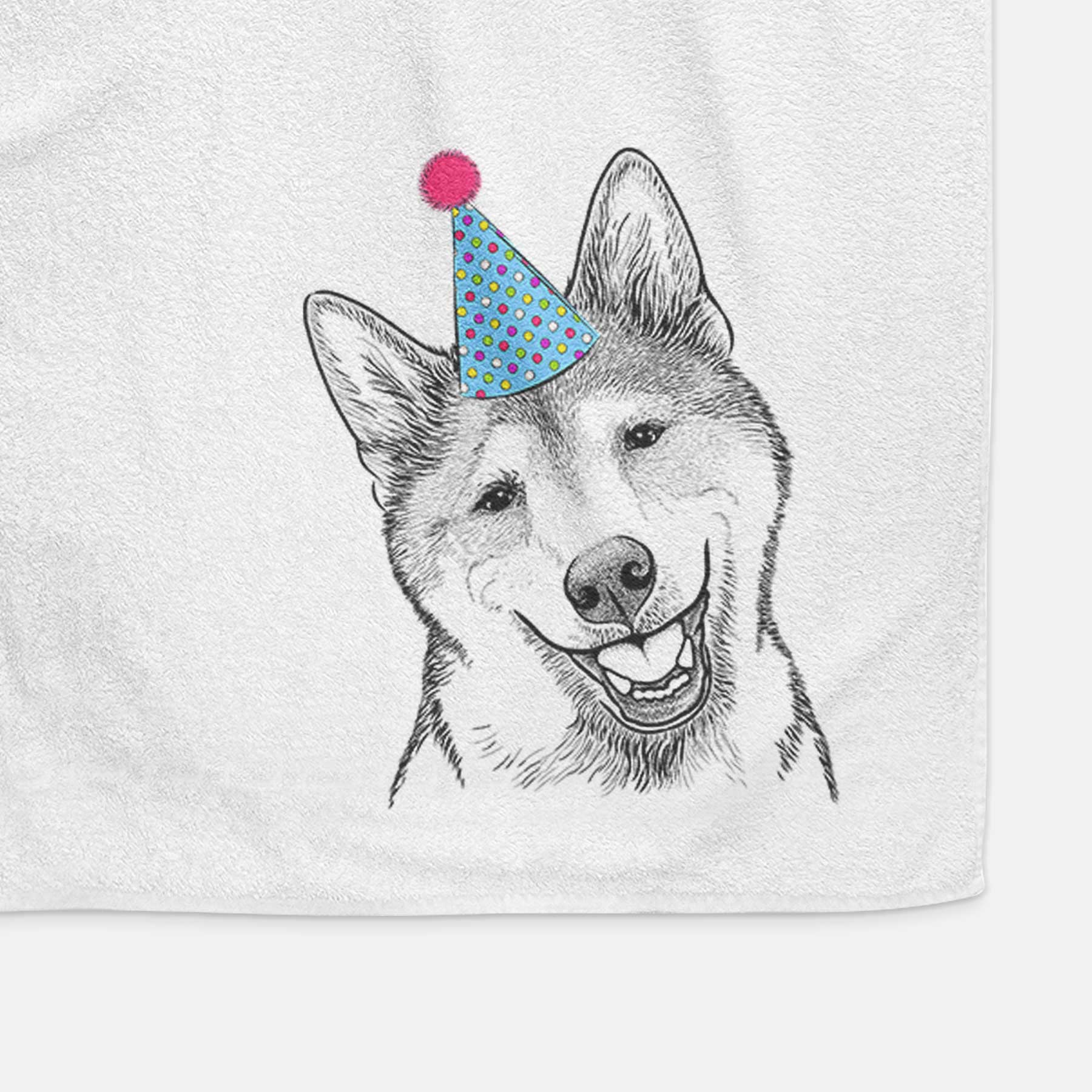 Koby the Shiba Inu Decorative Hand Towel