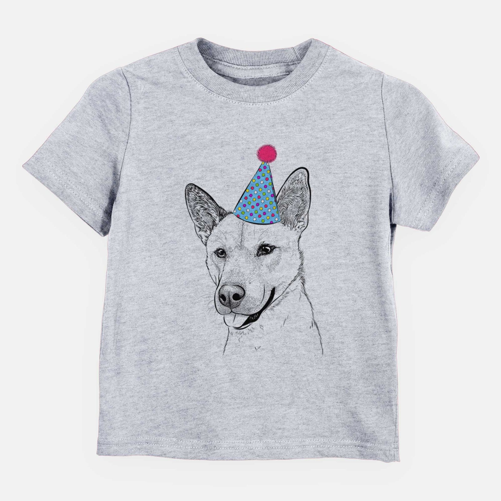 Birthday Kulfi the Jindo Shiba Inu Mix - Kids/Youth/Toddler Shirt