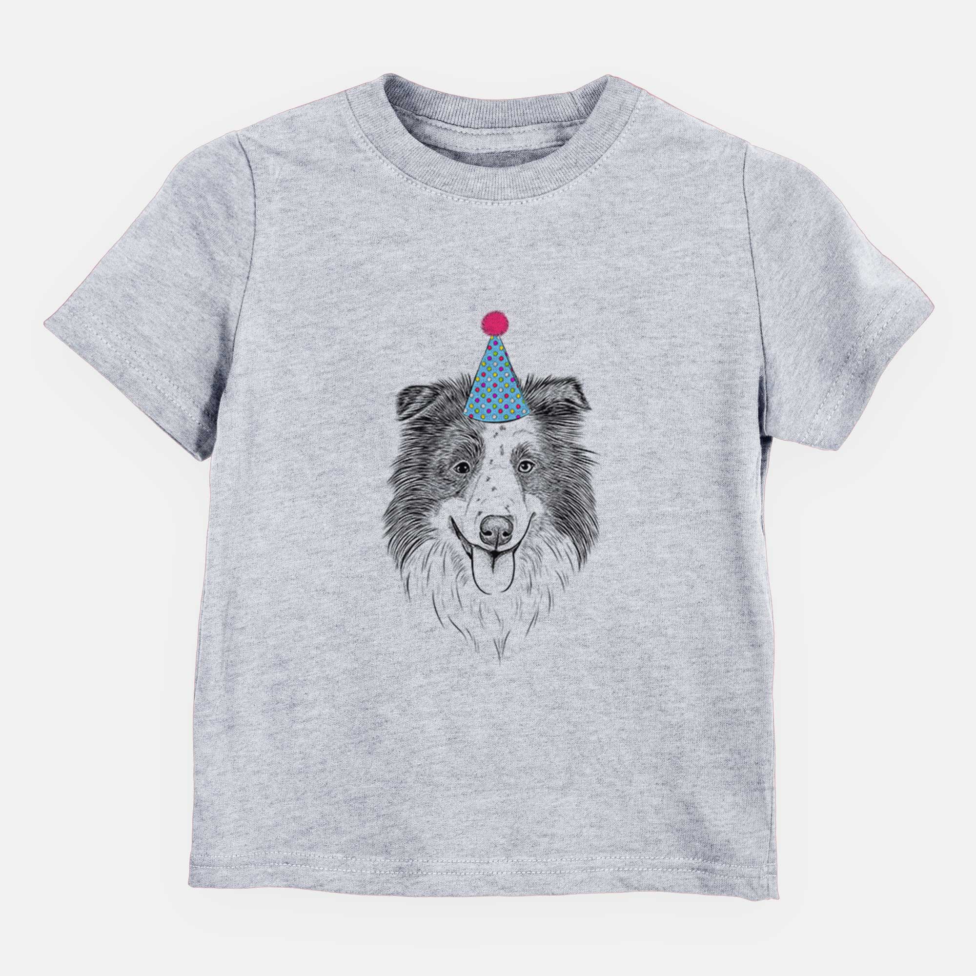 Birthday Lady Bug the Border Collie - Kids/Youth/Toddler Shirt