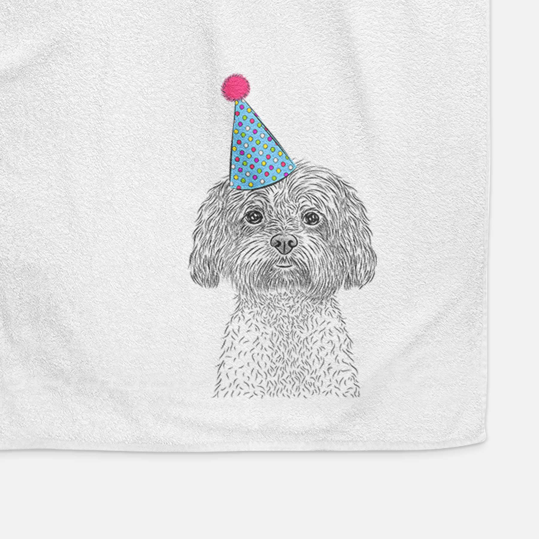 Lane the Lhasa Apso Decorative Hand Towel