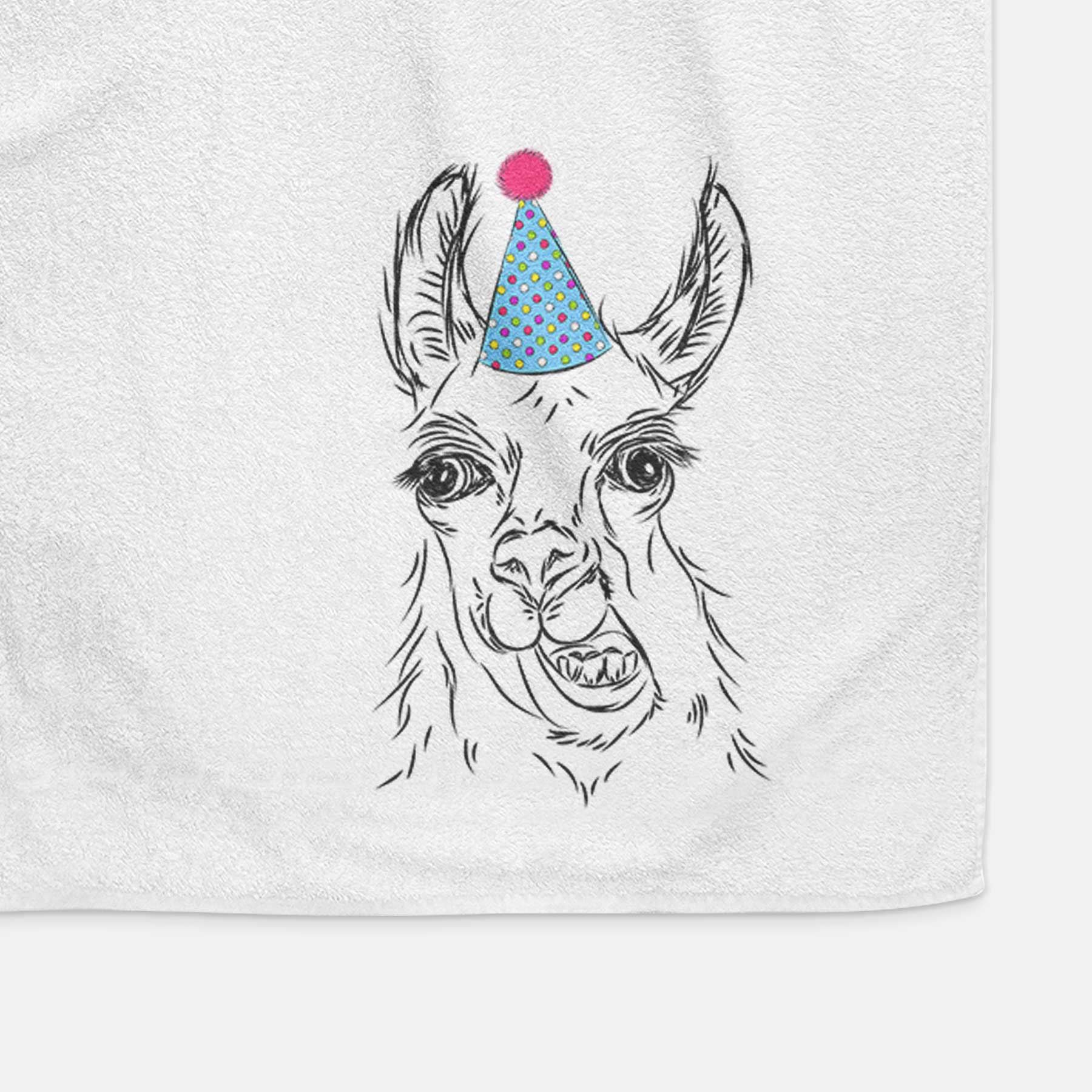 Larry the Llama Decorative Hand Towel