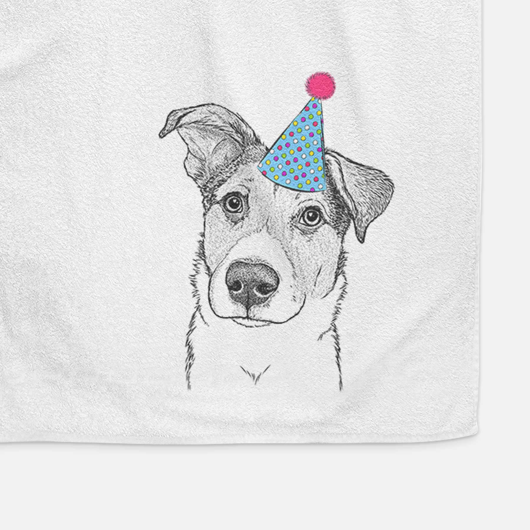 Leia the Mixed Breed Decorative Hand Towel