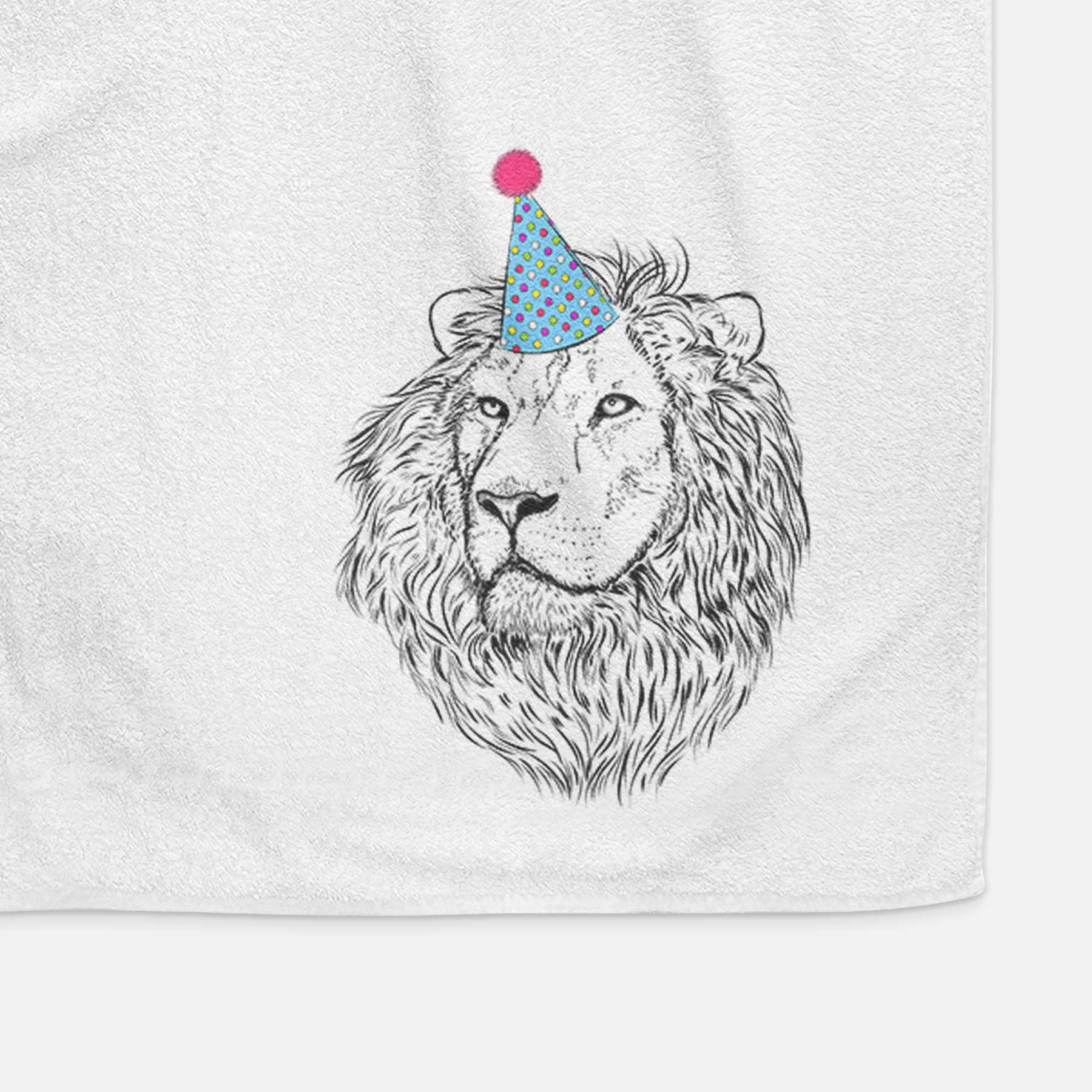 Lenny the Lion Decorative Hand Towel