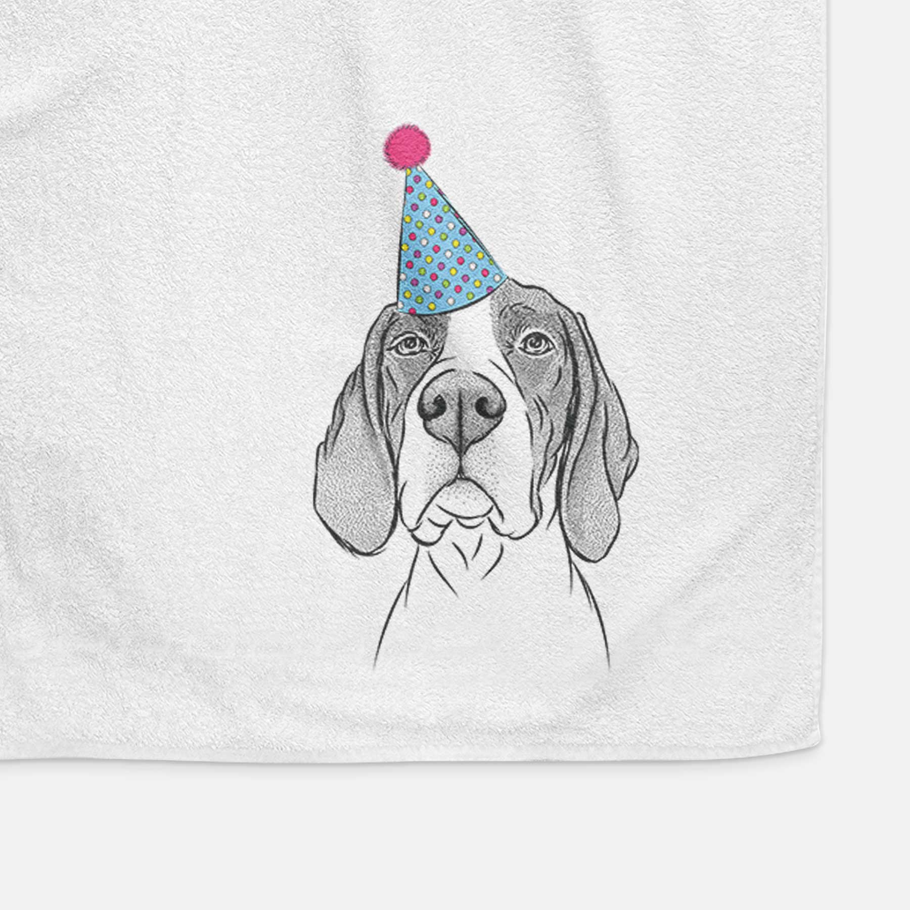 Liam the English Pointer Decorative Hand Towel