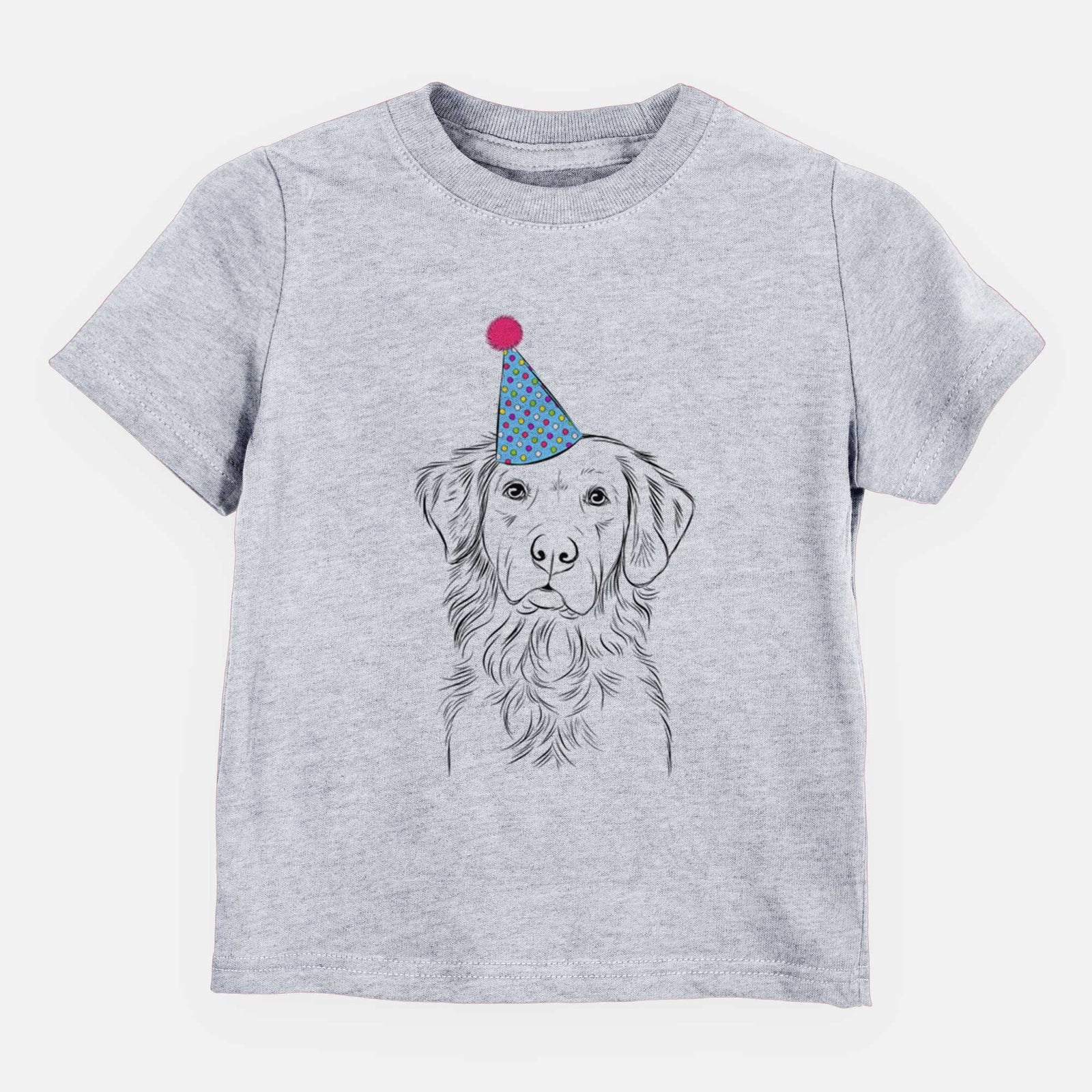 Birthday Linden the Golden Retriever - Kids/Youth/Toddler Shirt