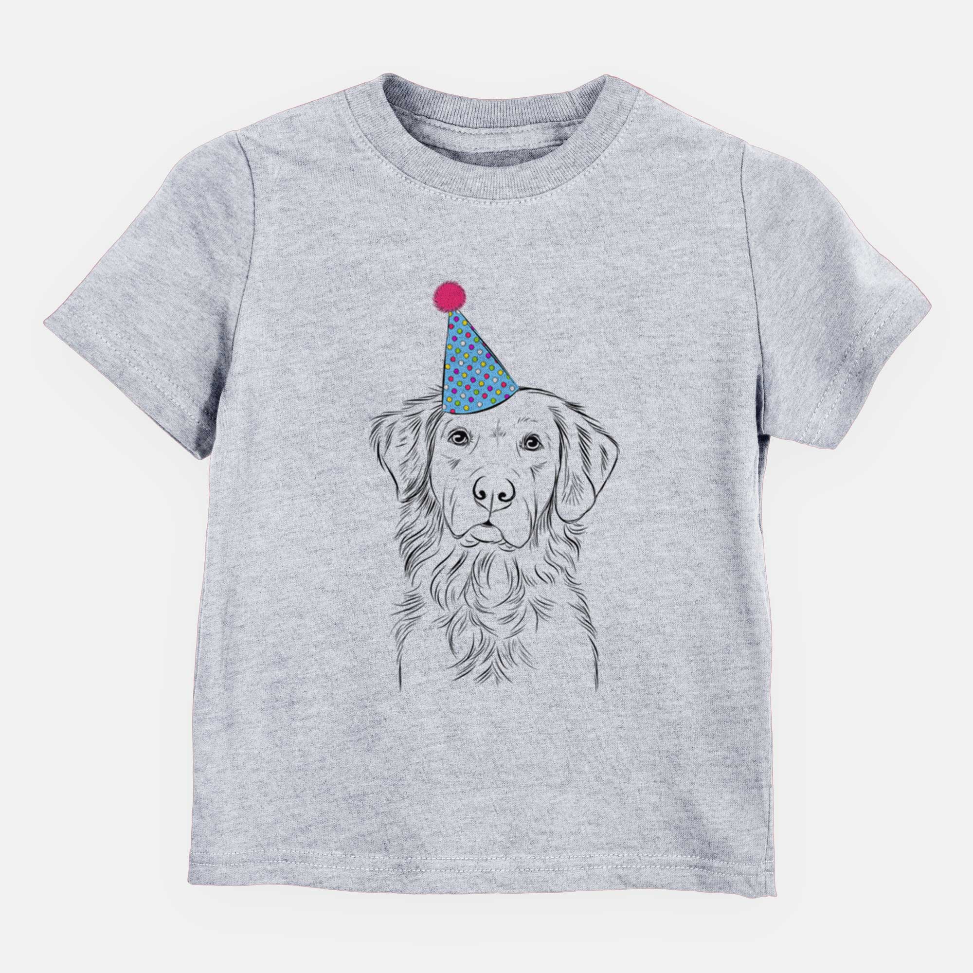 Birthday Linden the Golden Retriever - Kids/Youth/Toddler Shirt