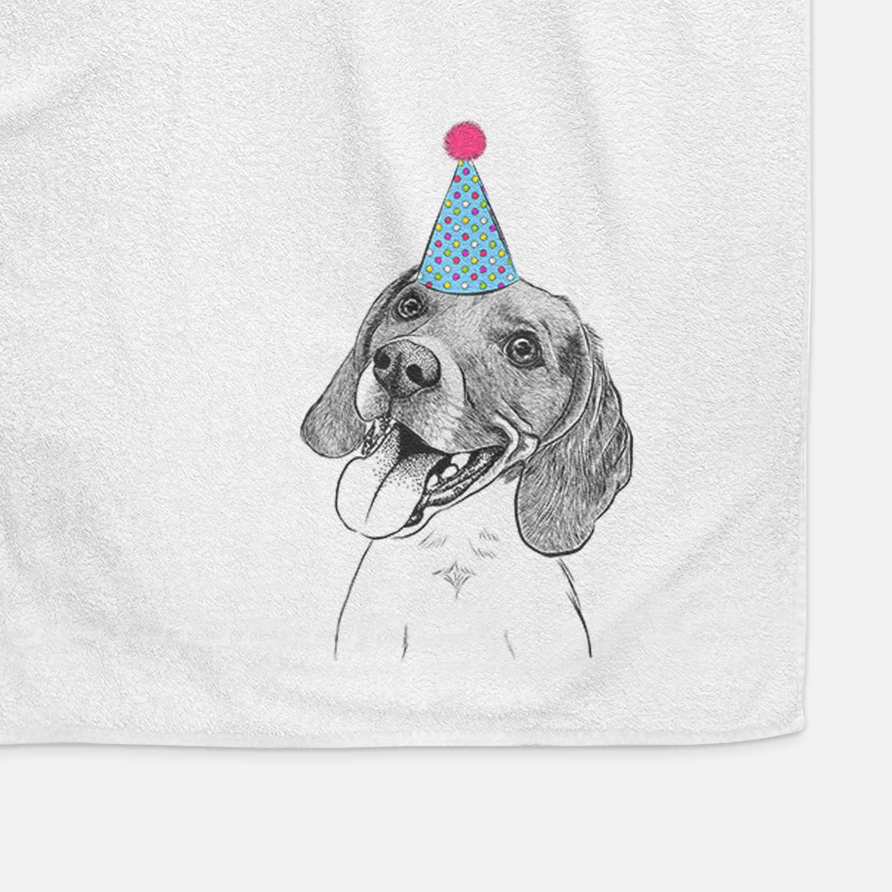 Little Bandit the Beagle Decorative Hand Towel