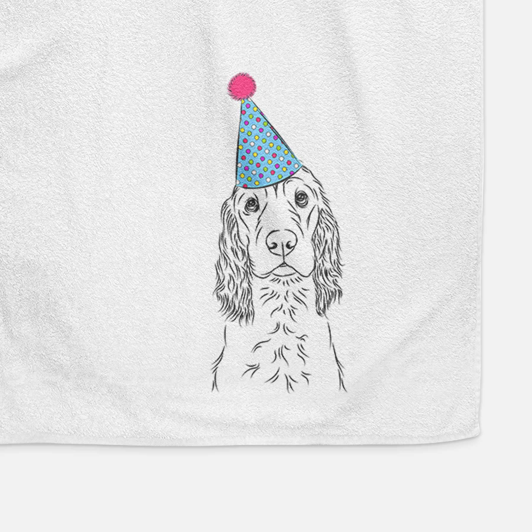 Logan the Cocker Spaniel Decorative Hand Towel