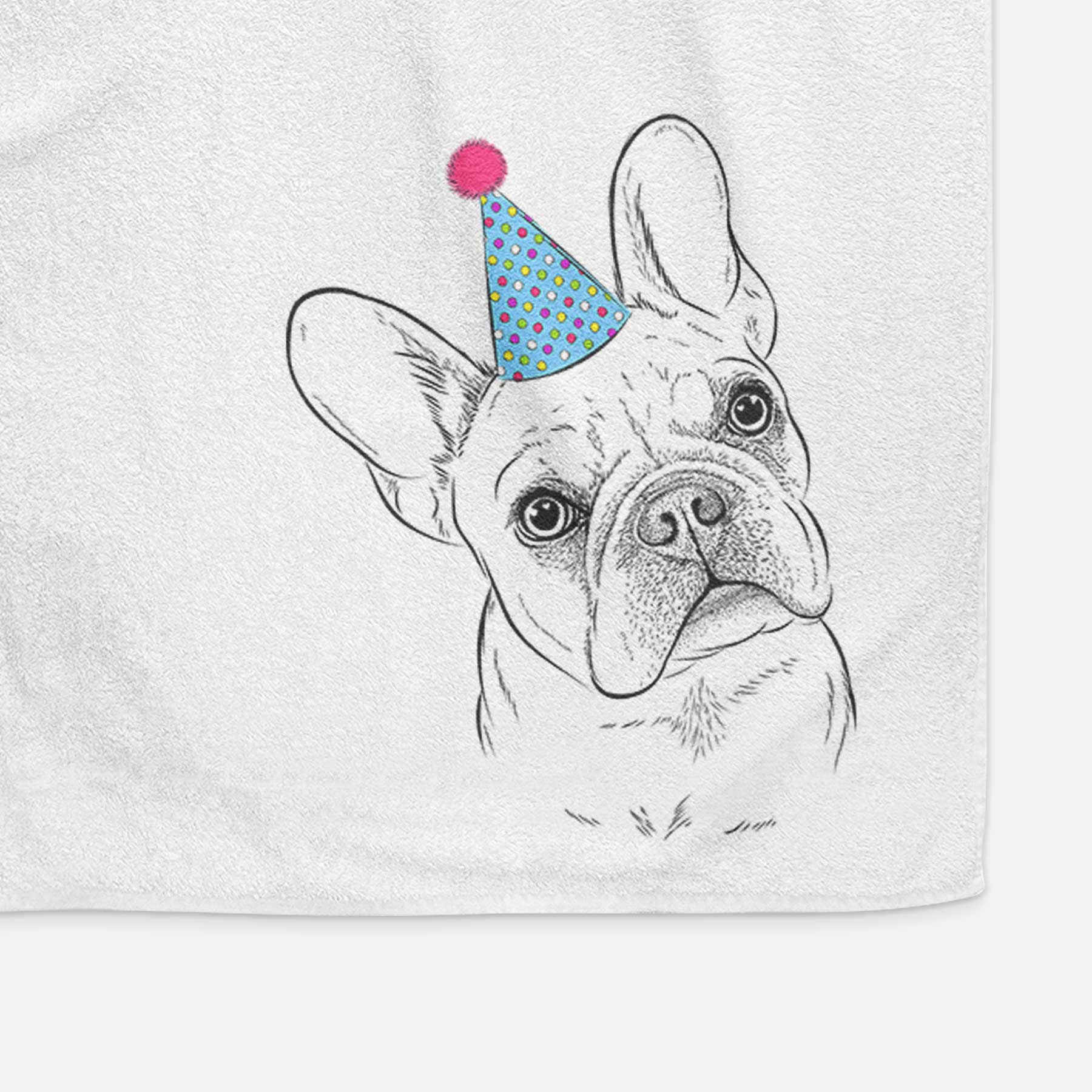 Loki the French Bulldog Decorative Hand Towel