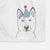 London the Siberian Husky Decorative Hand Towel