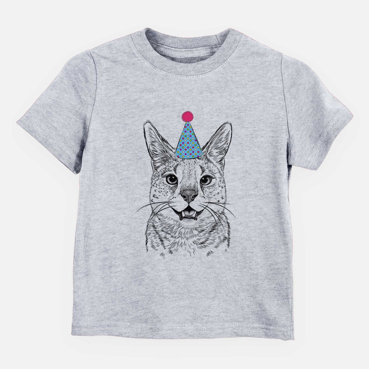 Birthday Lucky the Serval Cat - Kids/Youth/Toddler Shirt