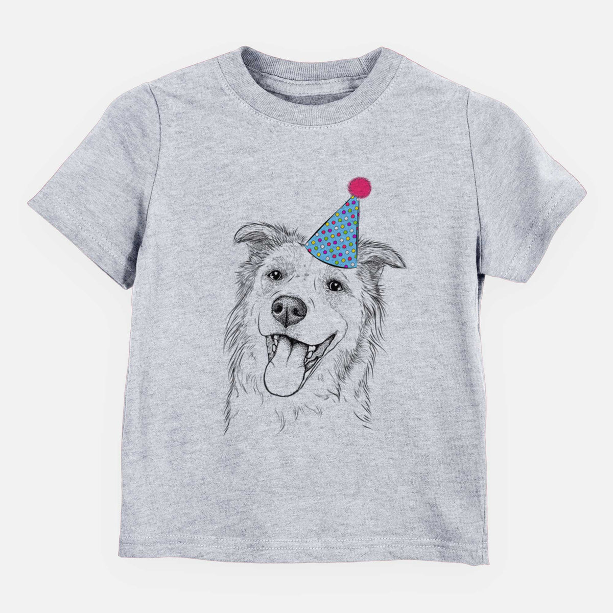 Birthday Macaroni the Border Collie - Kids/Youth/Toddler Shirt