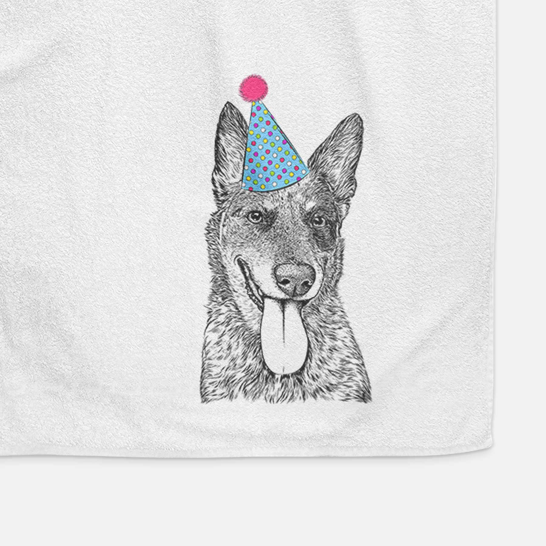 Madison the Blue Heeler Decorative Hand Towel