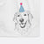 Maple the Golden Retriever Decorative Hand Towel