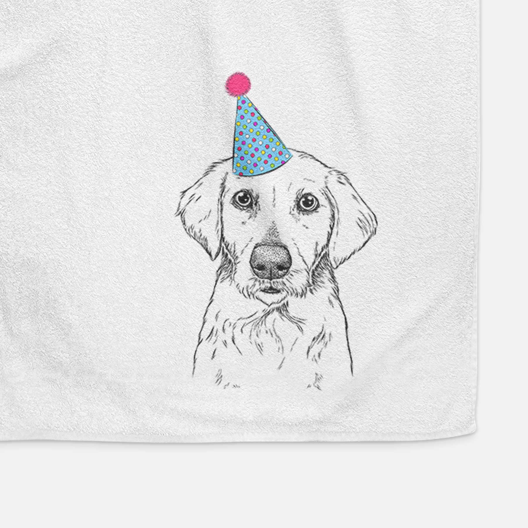 Marley Sue the Labradoodle Decorative Hand Towel