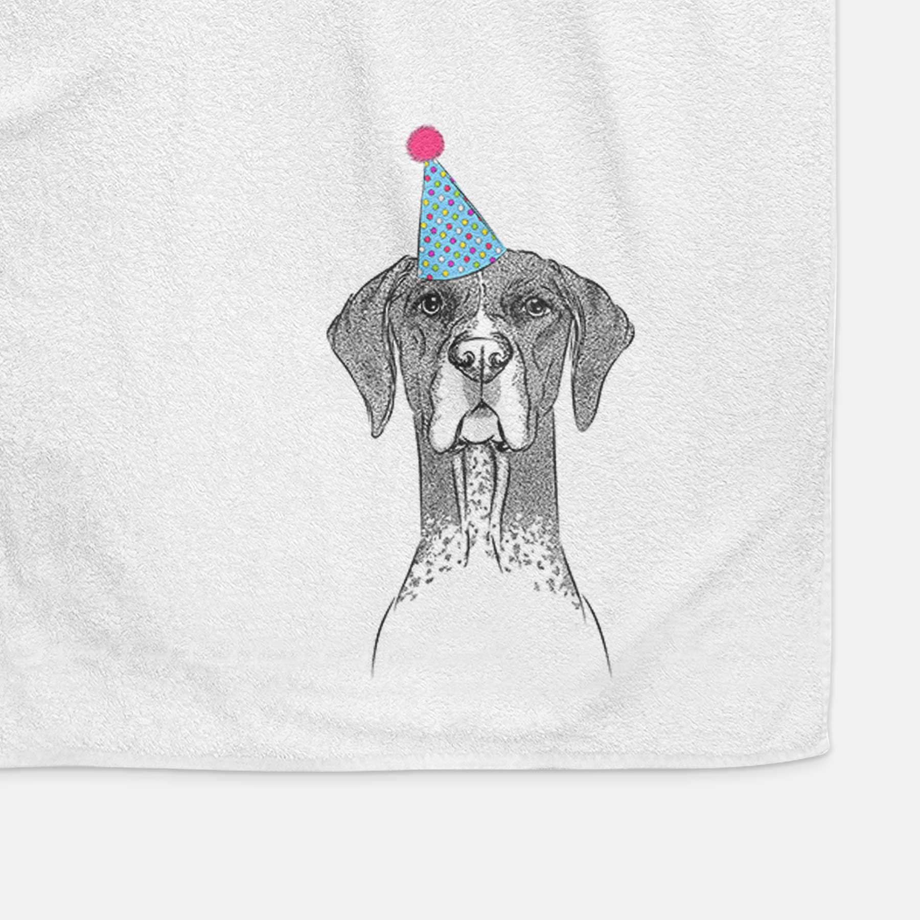 Mattis the German Shorthaired Pointer Decorative Hand Towel