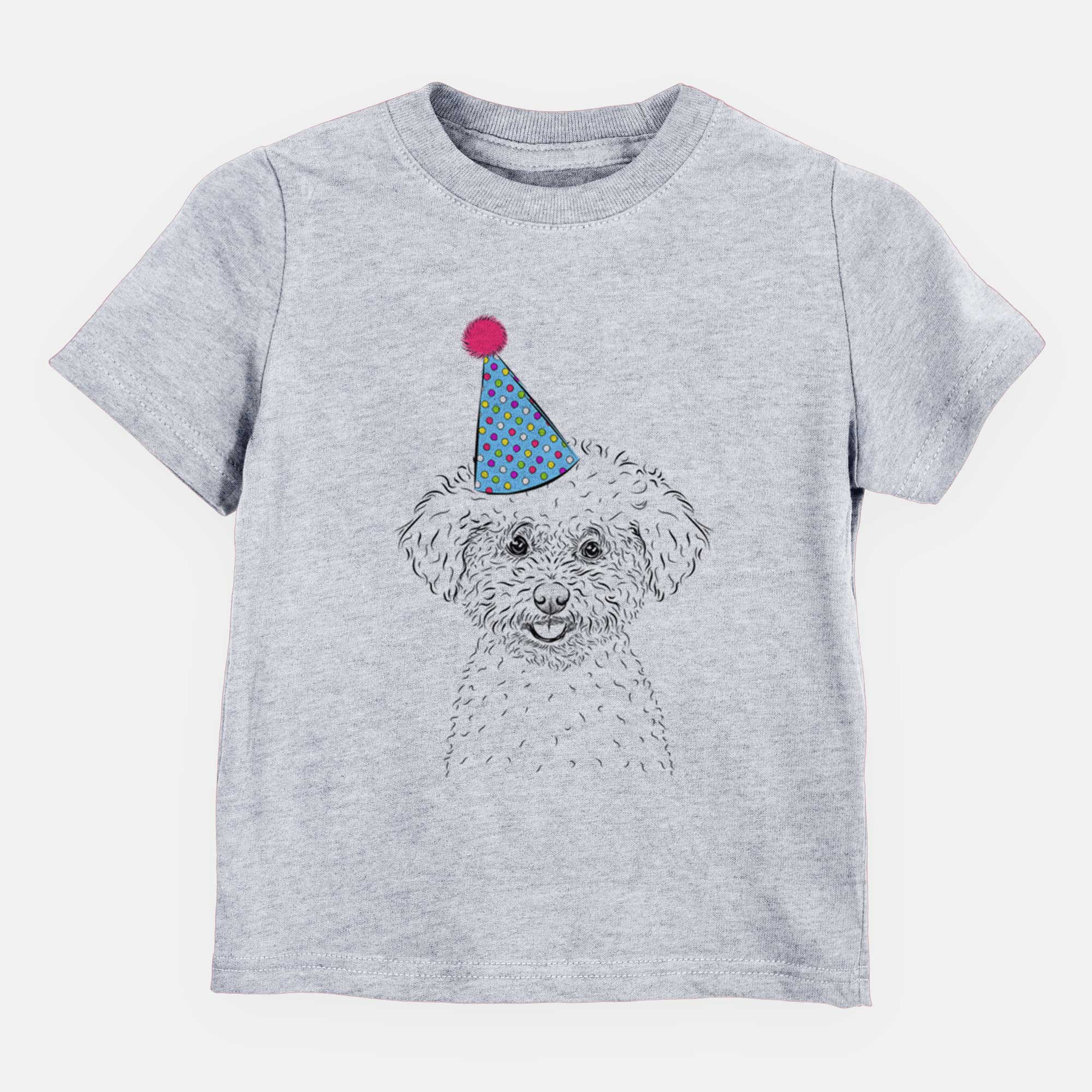 Birthday Mickey the Bichon Frise - Kids/Youth/Toddler Shirt