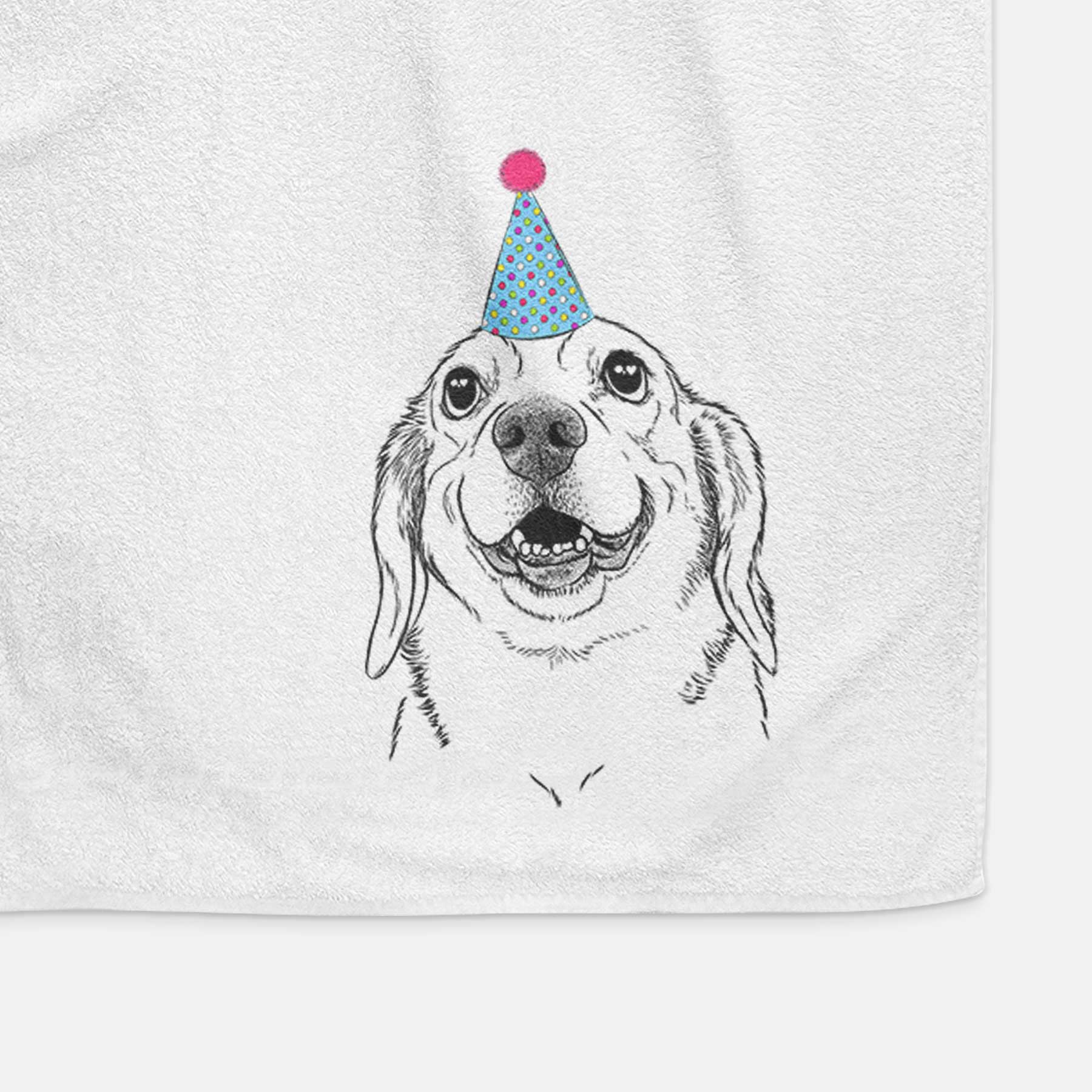 Minnie the Corgle Decorative Hand Towel