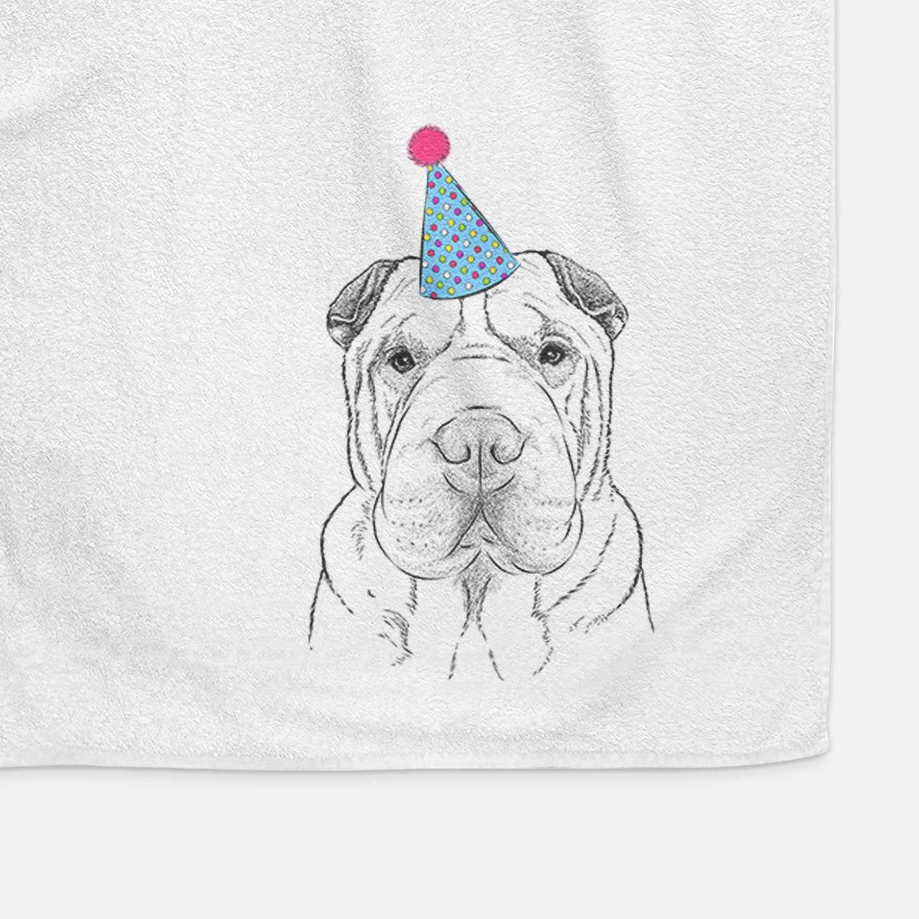 Moomers the Shar Pei Decorative Hand Towel