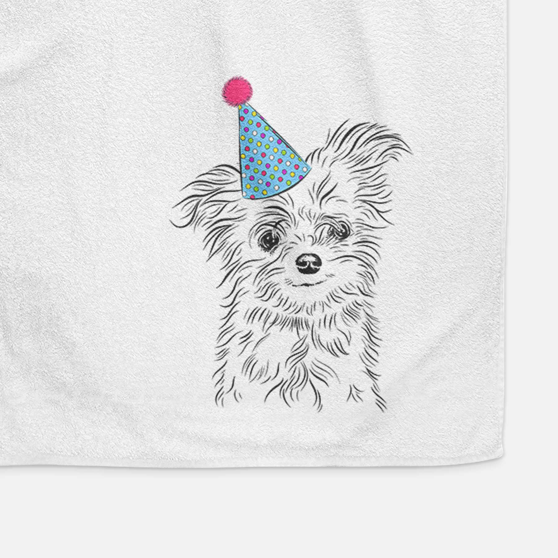 Mr. Gucci Poochi the Maltese Decorative Hand Towel