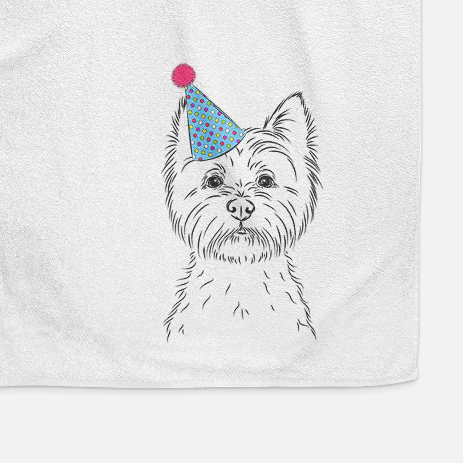 Murphy the West Highland Terrier Decorative Hand Towel