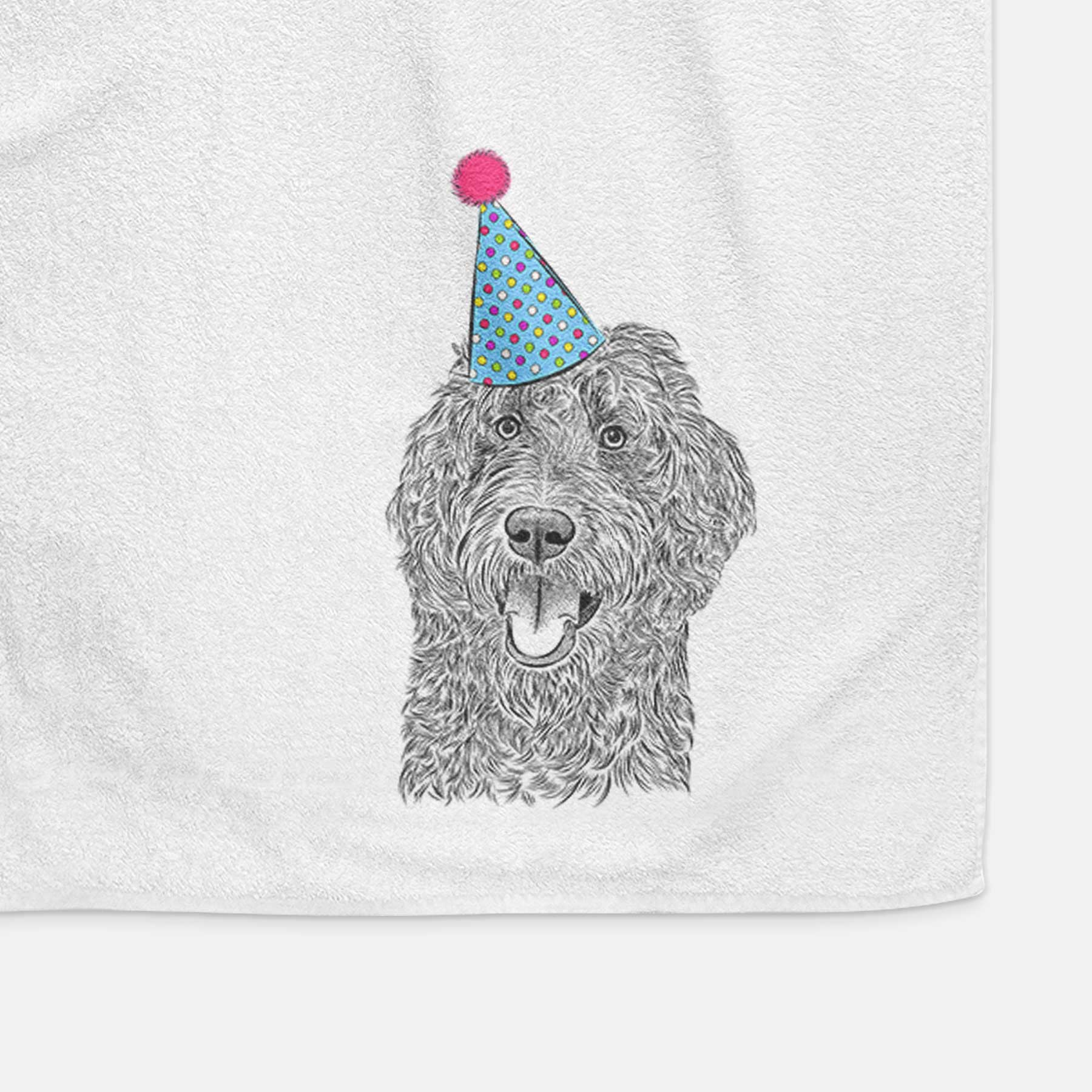 Murr Dog the Labradoodle Decorative Hand Towel