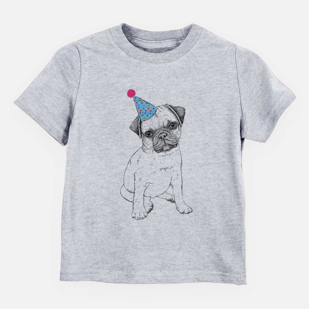 Birthday Nelson the Pug Puppy - Kids/Youth/Toddler Shirt