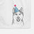 Nika the Siberian Husky Decorative Hand Towel