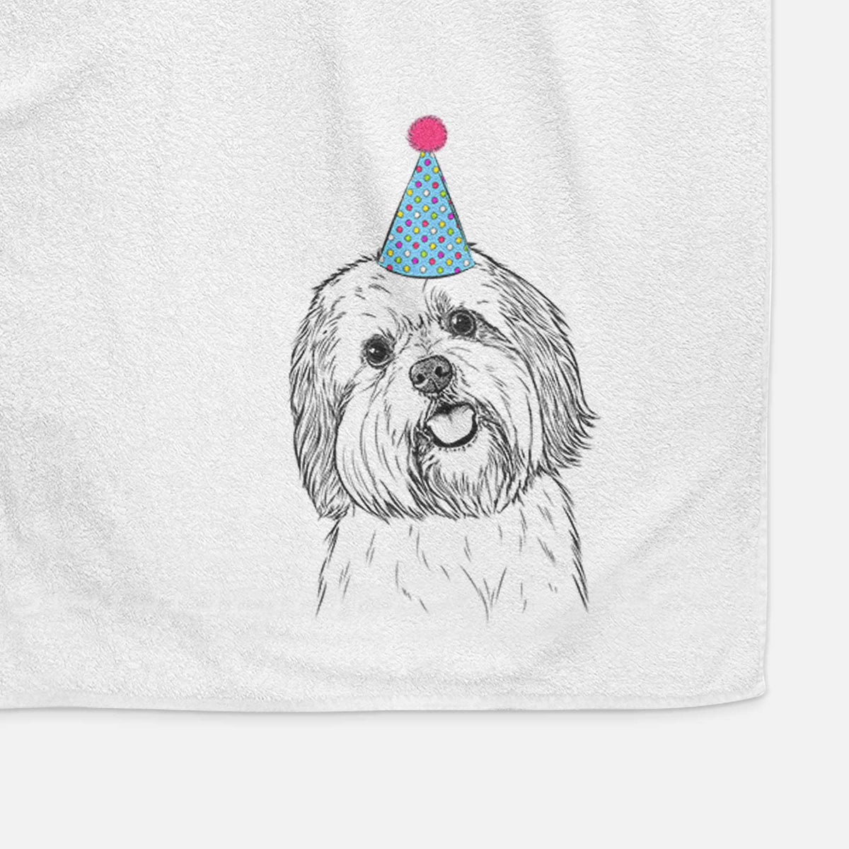 Nikka the Lowchen Decorative Hand Towel