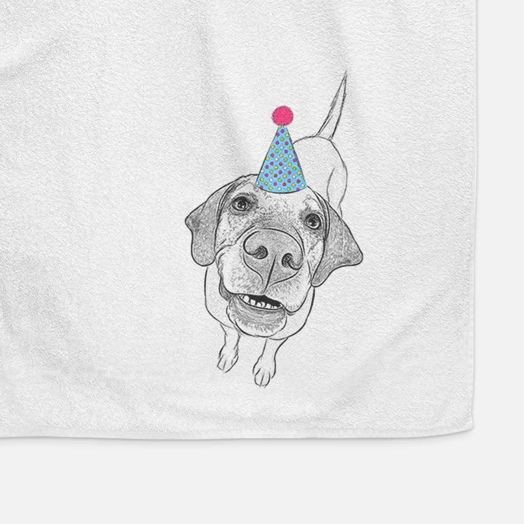 Oquirrh the Vizsla Decorative Hand Towel