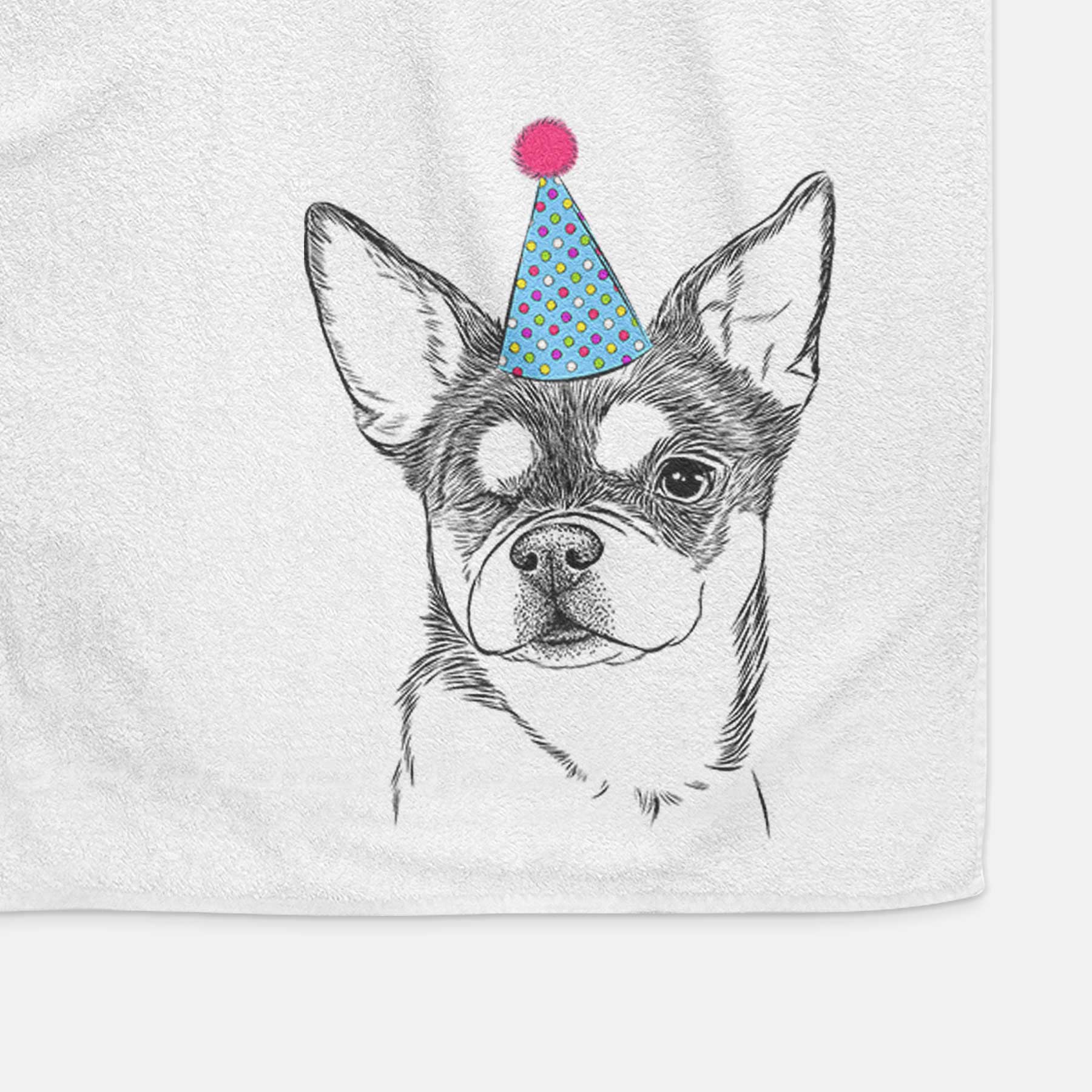 Paris the Chihuahua Decorative Hand Towel