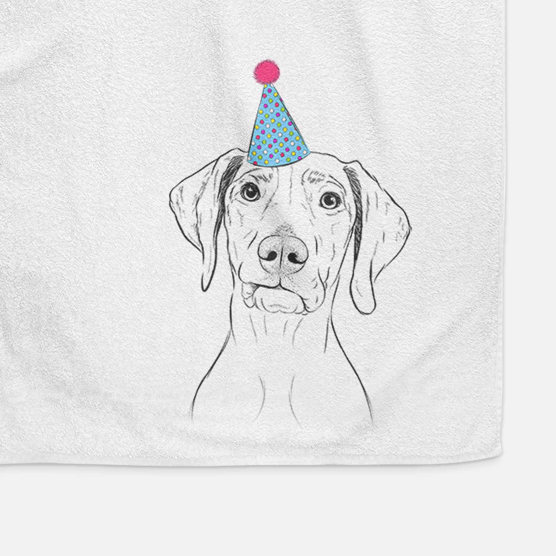 Pawley the Vizsla Decorative Hand Towel