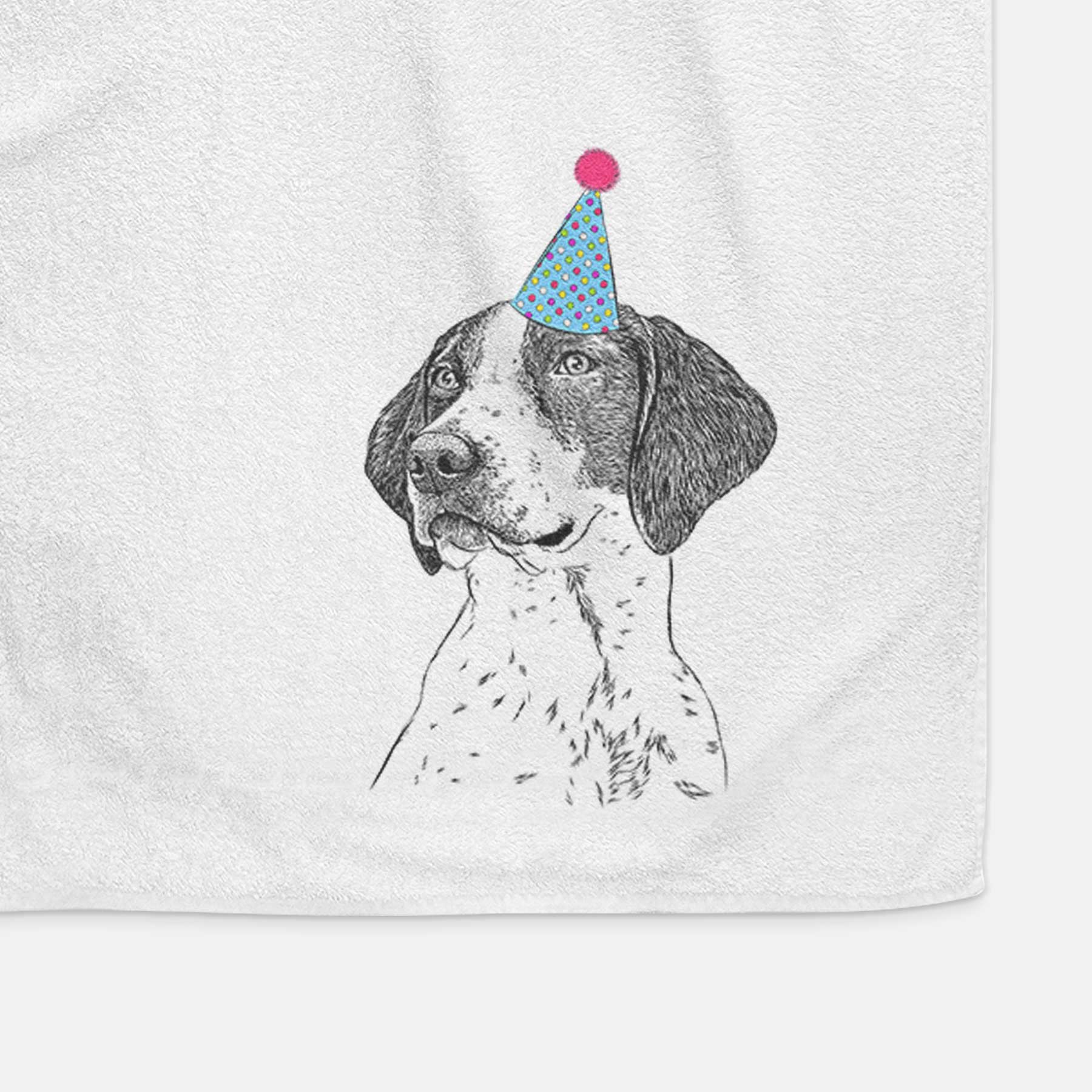 Payton the Mixed Breed Decorative Hand Towel