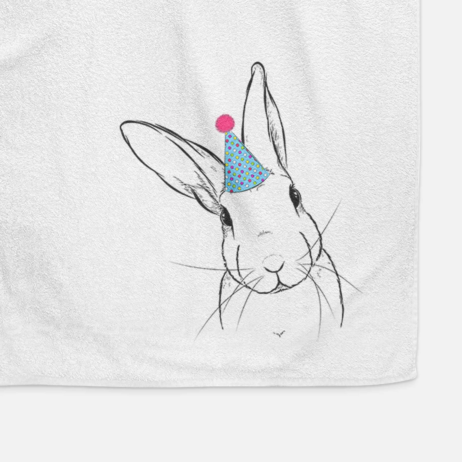 Penny the Belgian Hare Decorative Hand Towel