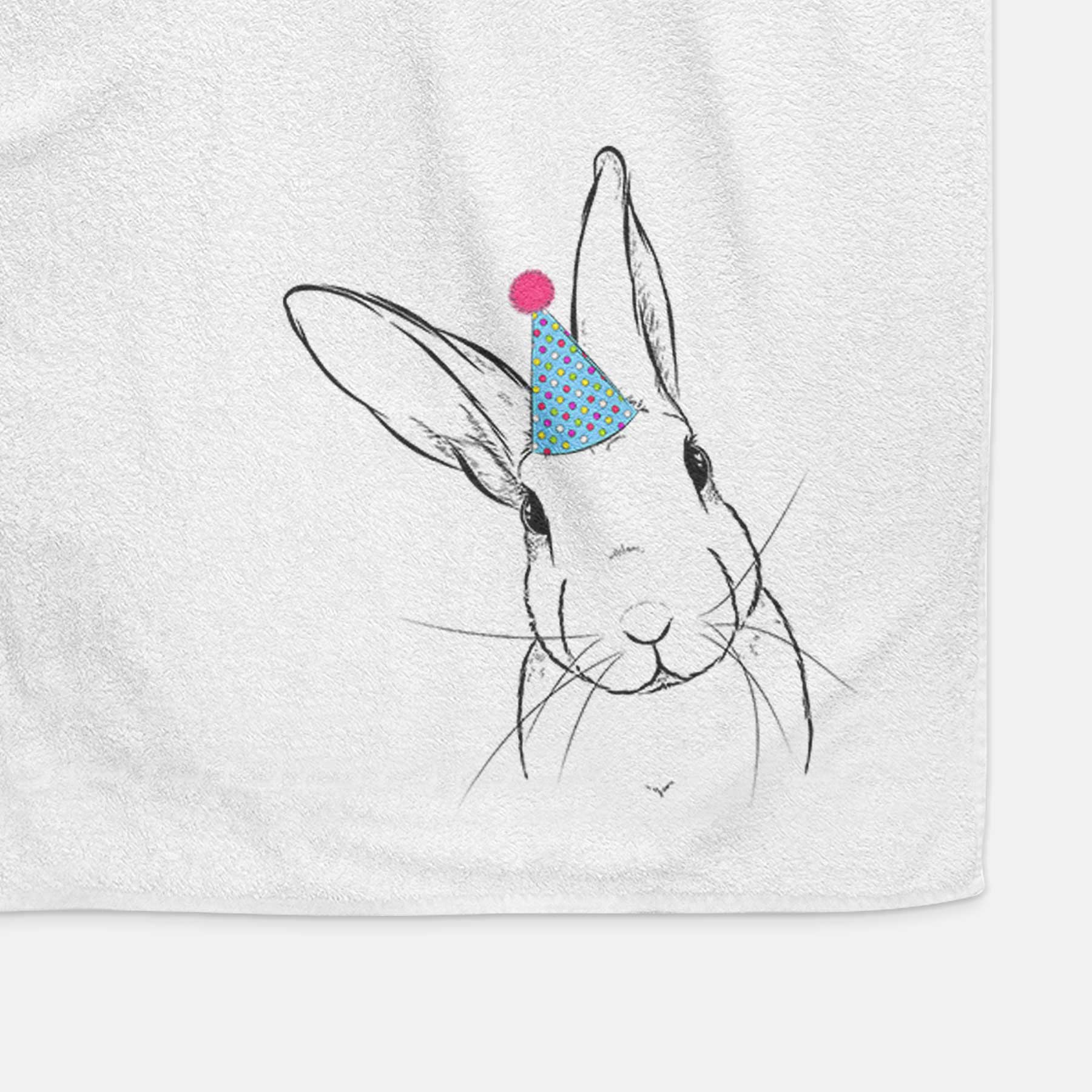 Penny the Belgian Hare Decorative Hand Towel