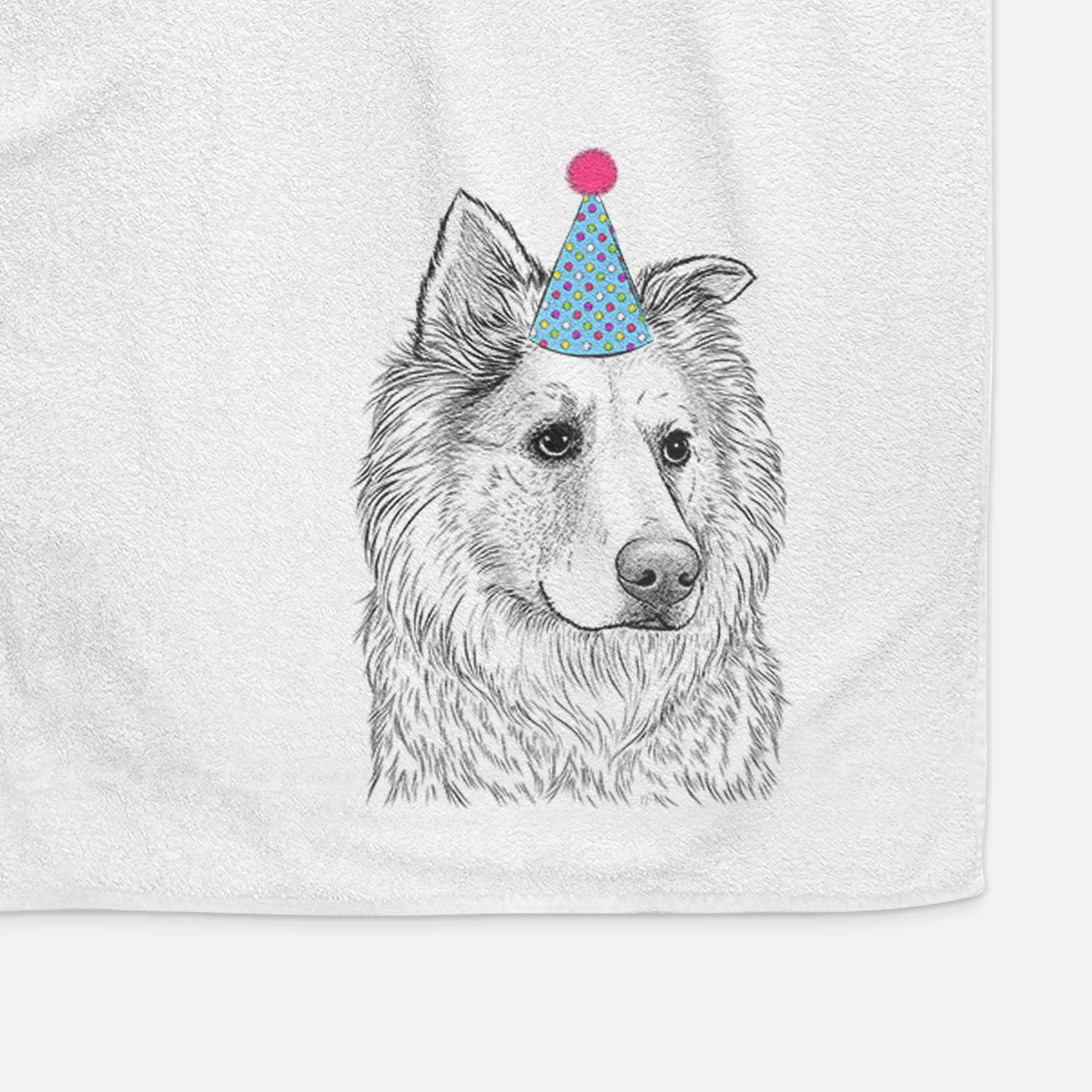 Penny the Chow Mix Decorative Hand Towel