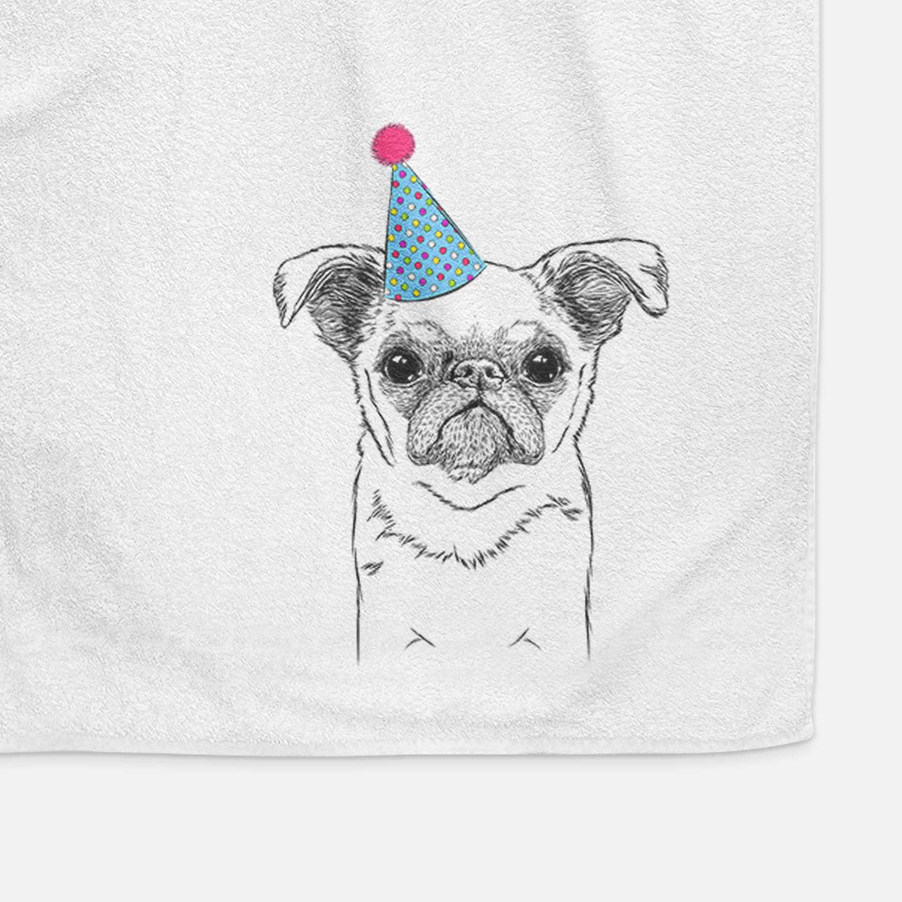 Petit Penny the Brussels Griffon Decorative Hand Towel