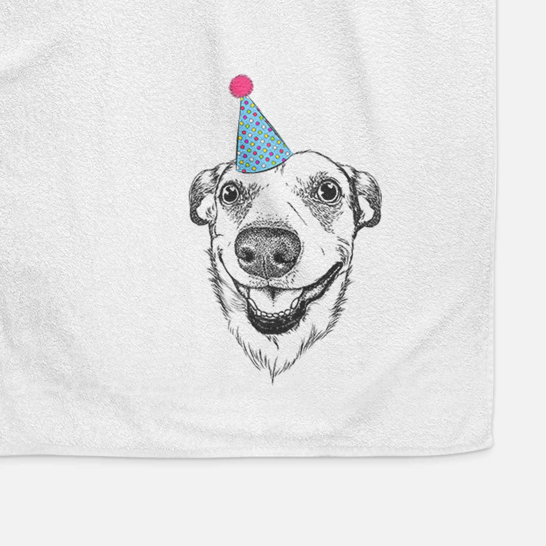 Petrah the Staffy Mix Decorative Hand Towel