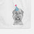 Pierre the Soft Coated Wheaten Terrier Decorative Hand Towel