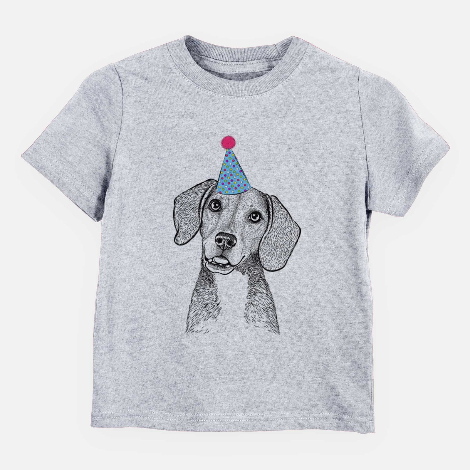 Birthday Piggy the Beagle Mix - Kids/Youth/Toddler Shirt