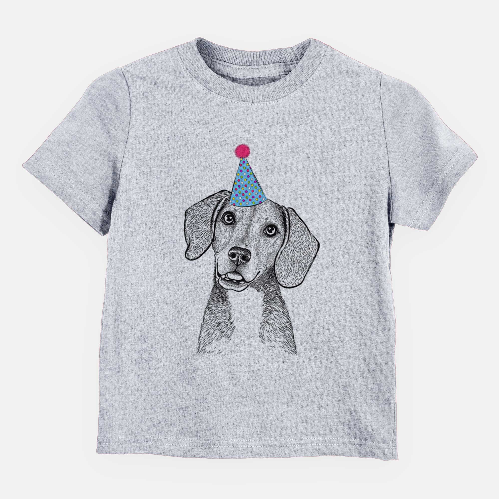 Birthday Piggy the Beagle Mix - Kids/Youth/Toddler Shirt