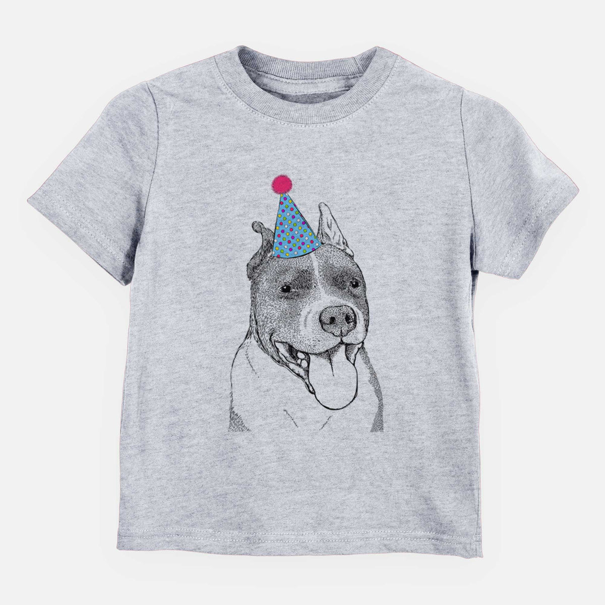 Birthday Piggy the American Stafforsdhire Terrier - Kids/Youth/Toddler Shirt