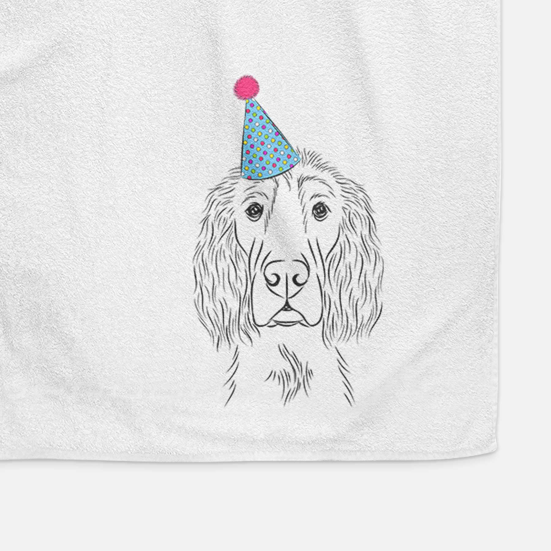 Piper the Irish Setter Decorative Hand Towel