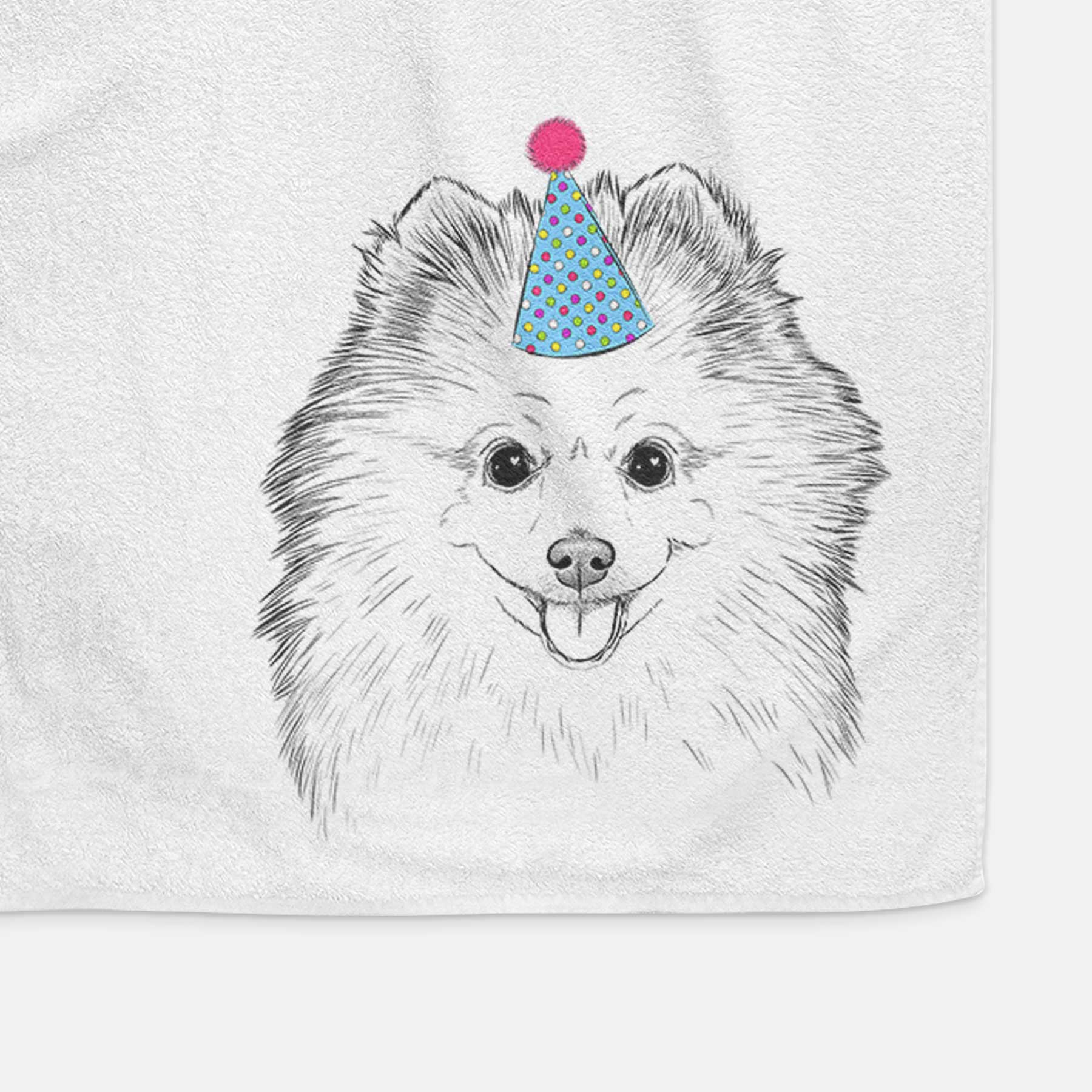 Piper Jo the Pomeranian Decorative Hand Towel