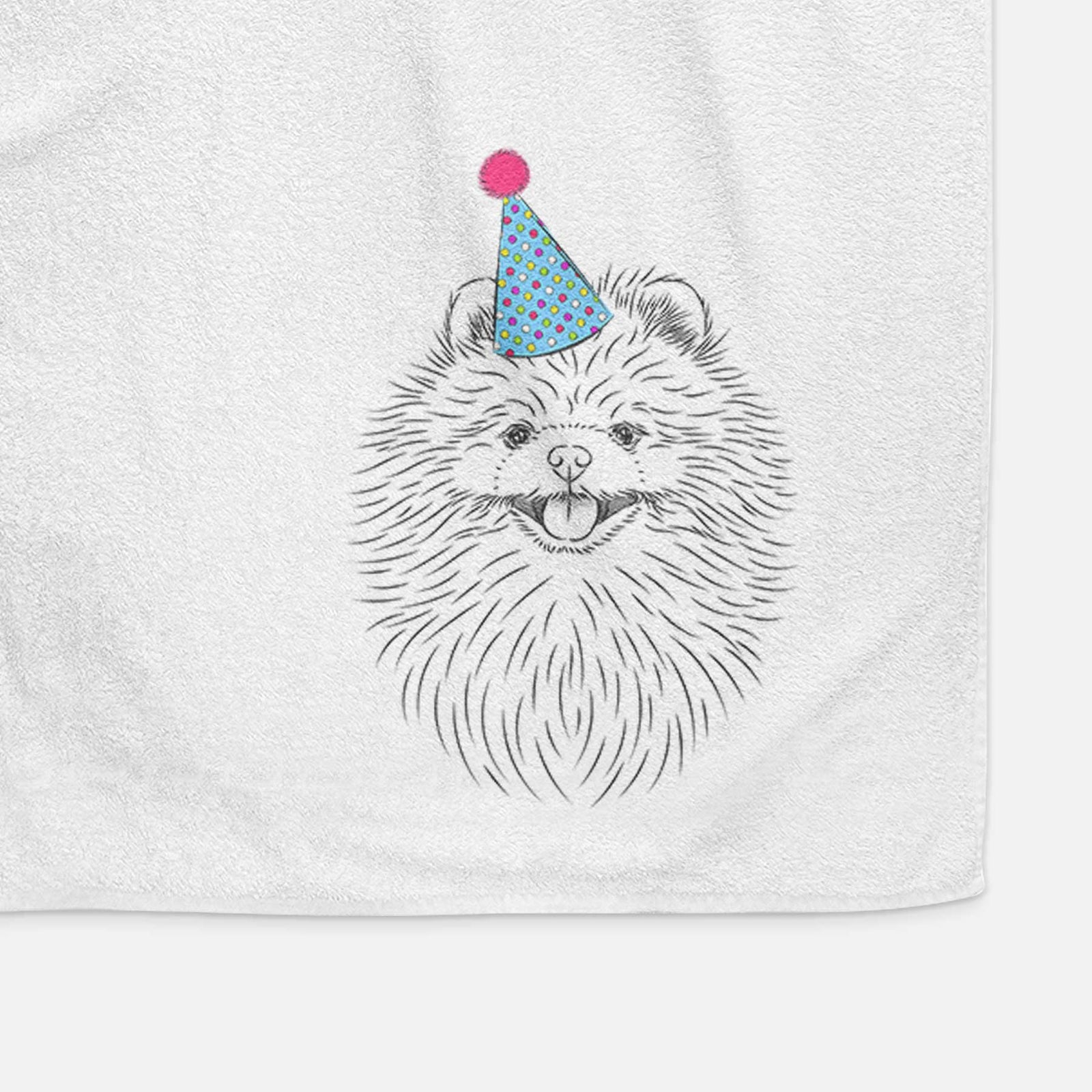 Pirro the Pomeranian Decorative Hand Towel