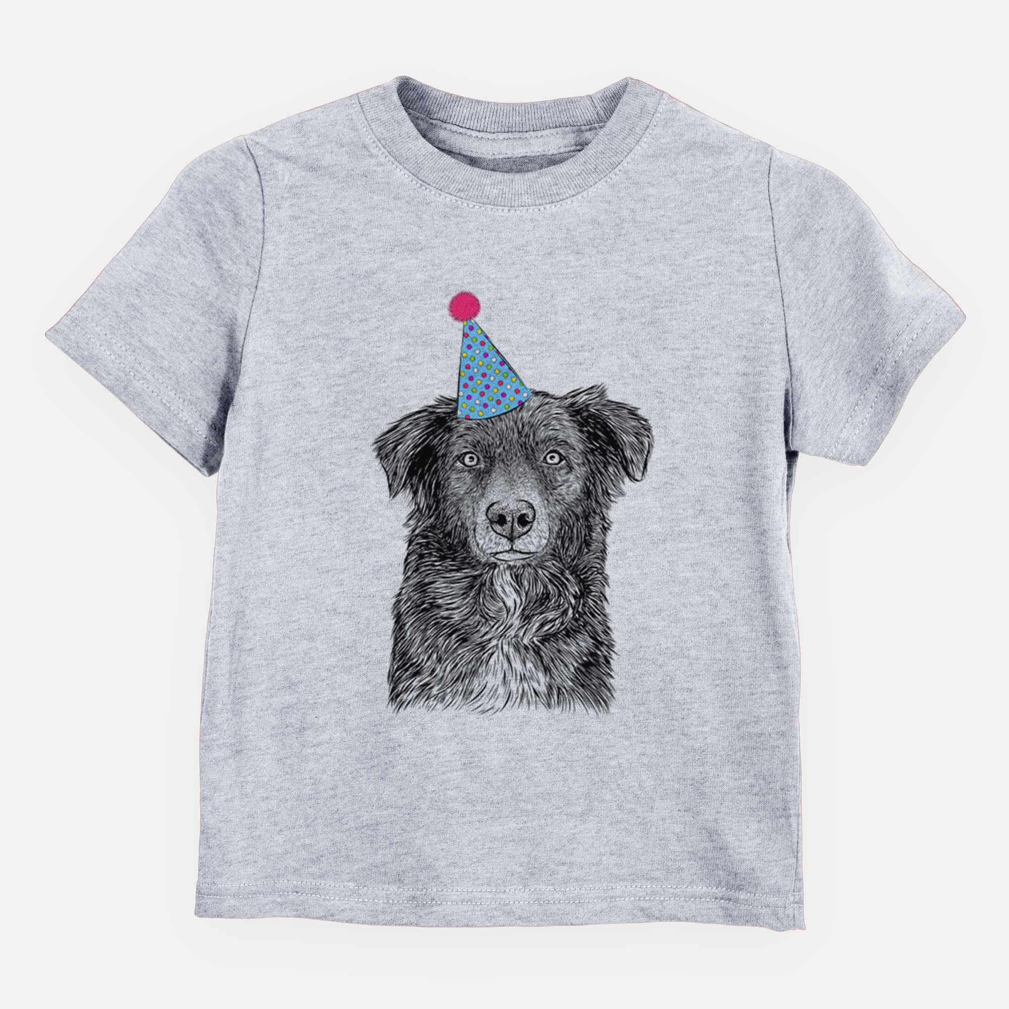 Birthday Pixel the Australian Shepherd - Kids/Youth/Toddler Shirt